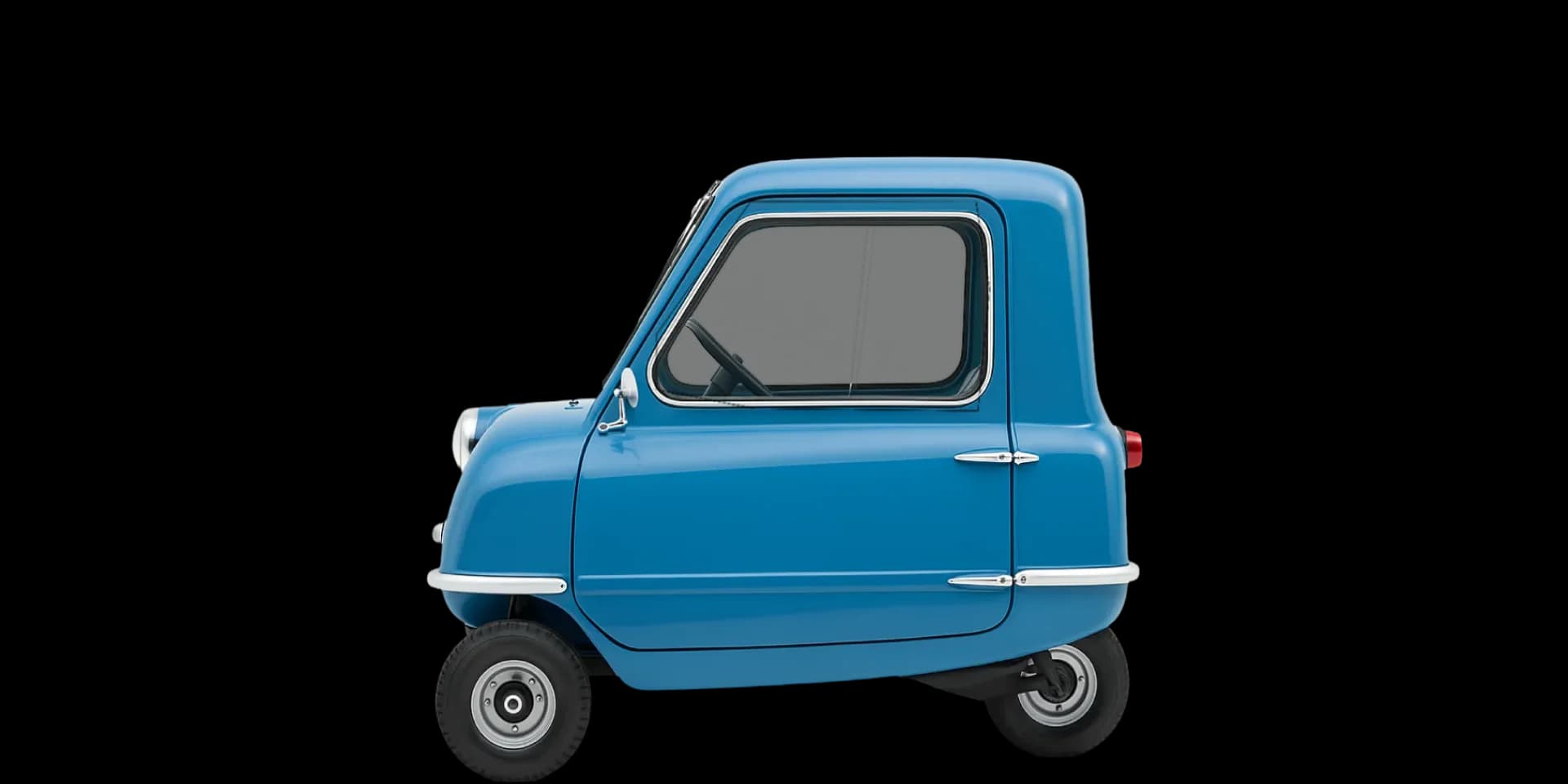 Side view of the 1962 Peel P50