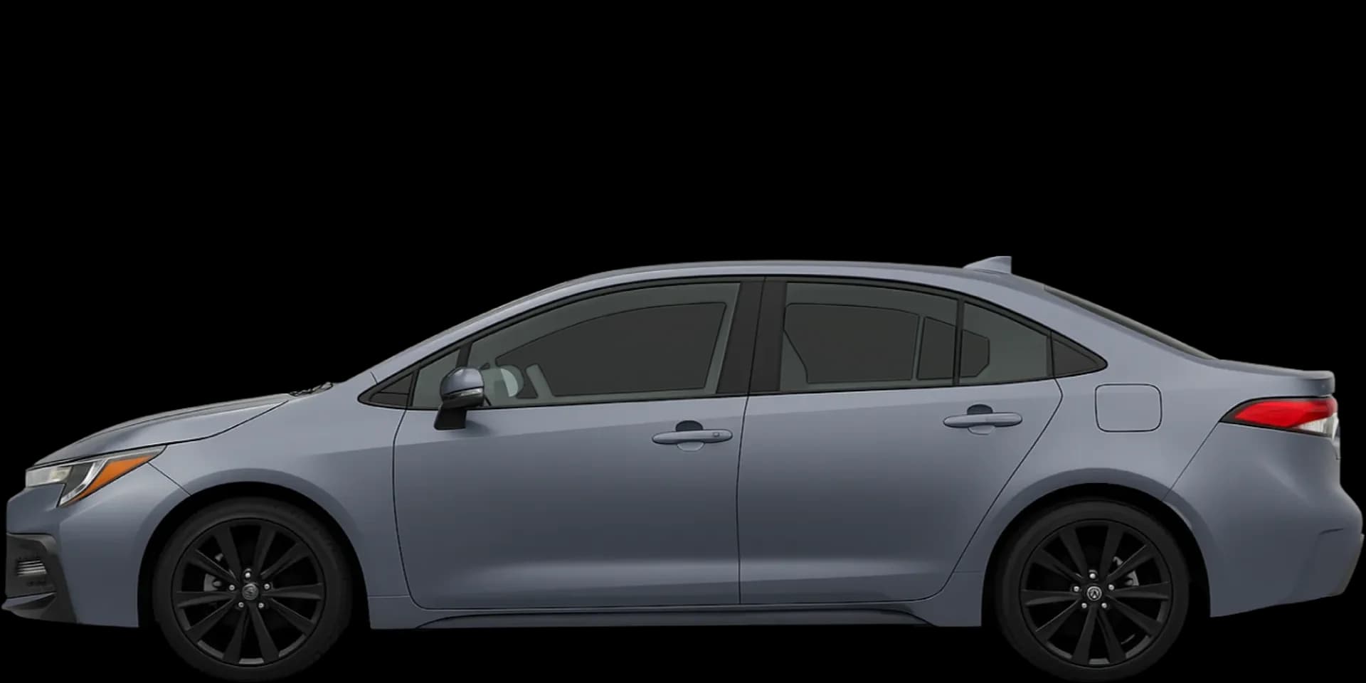 Side view of the 2023 Toyota Corolla Sedan