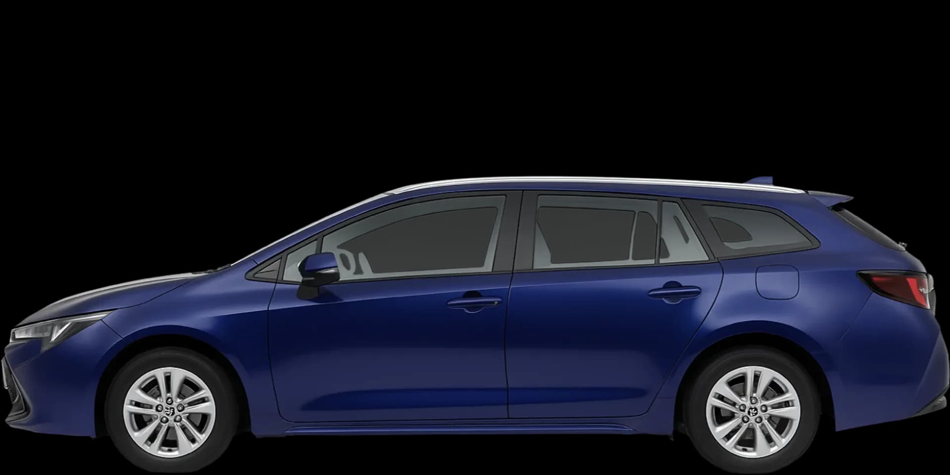 Side view of the 2023 Toyota Corolla Touring Sports