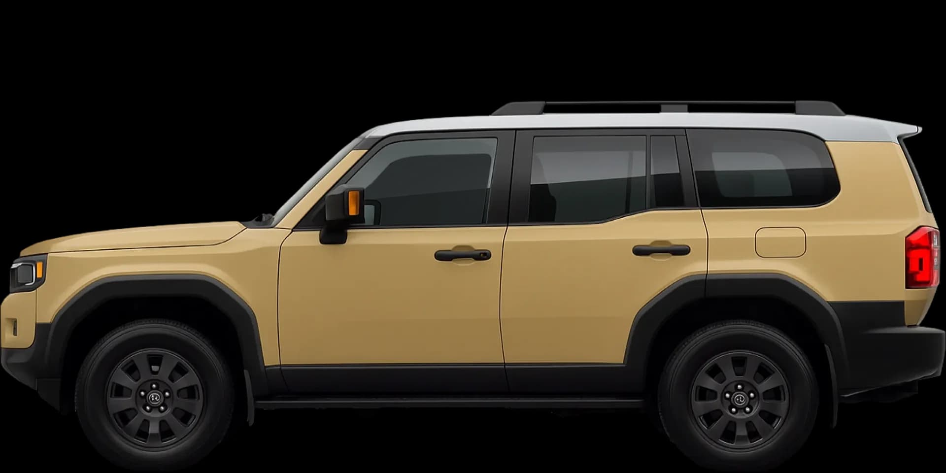 Side view of the 2021 Toyota Land Cruiser