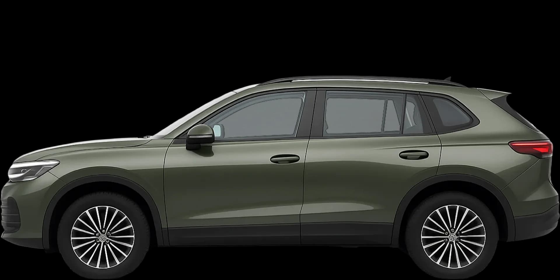 Side view of the 2024 Volkswagen Tiguan