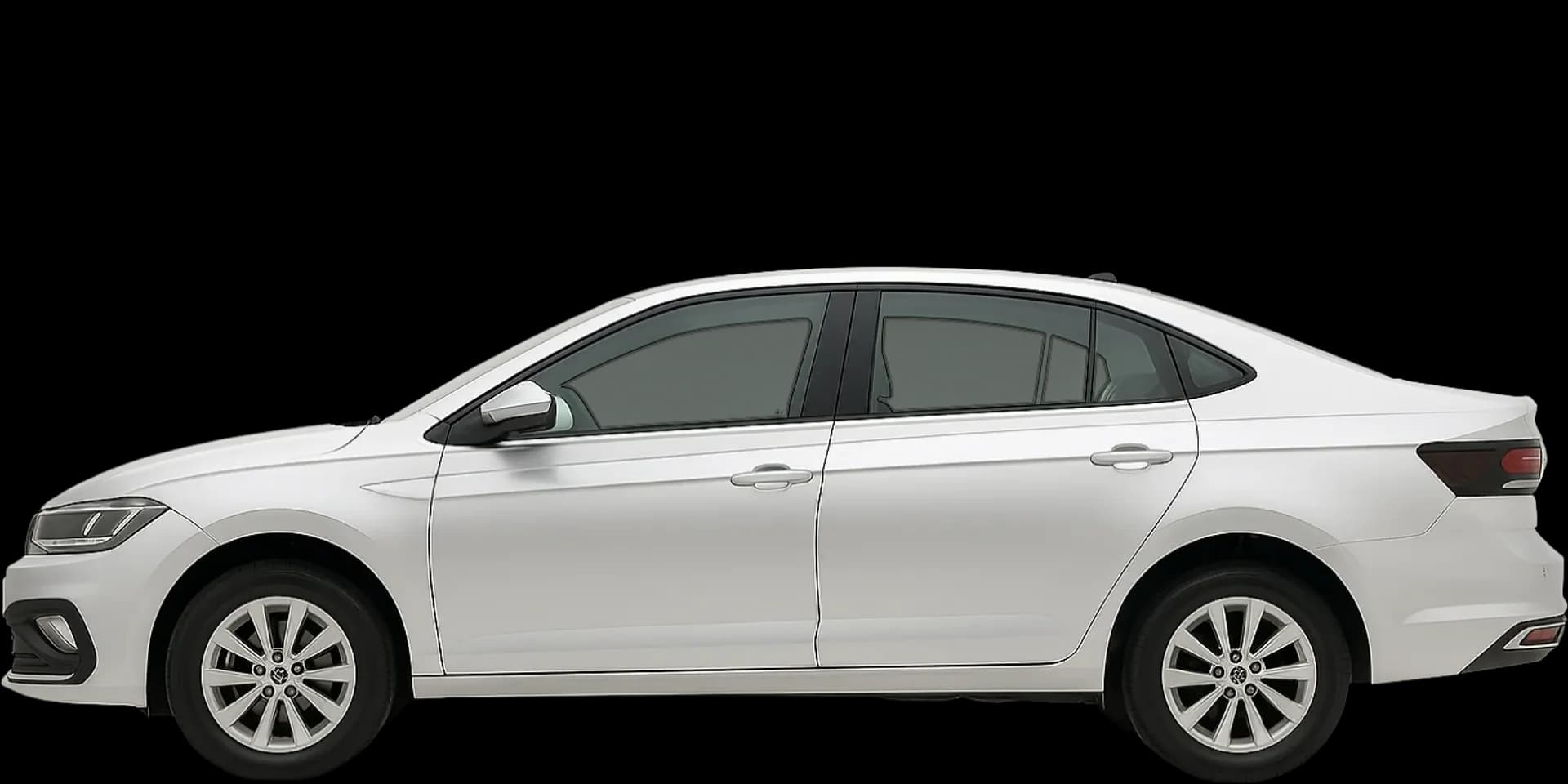 Side view of the 2022 Volkswagen Virtus