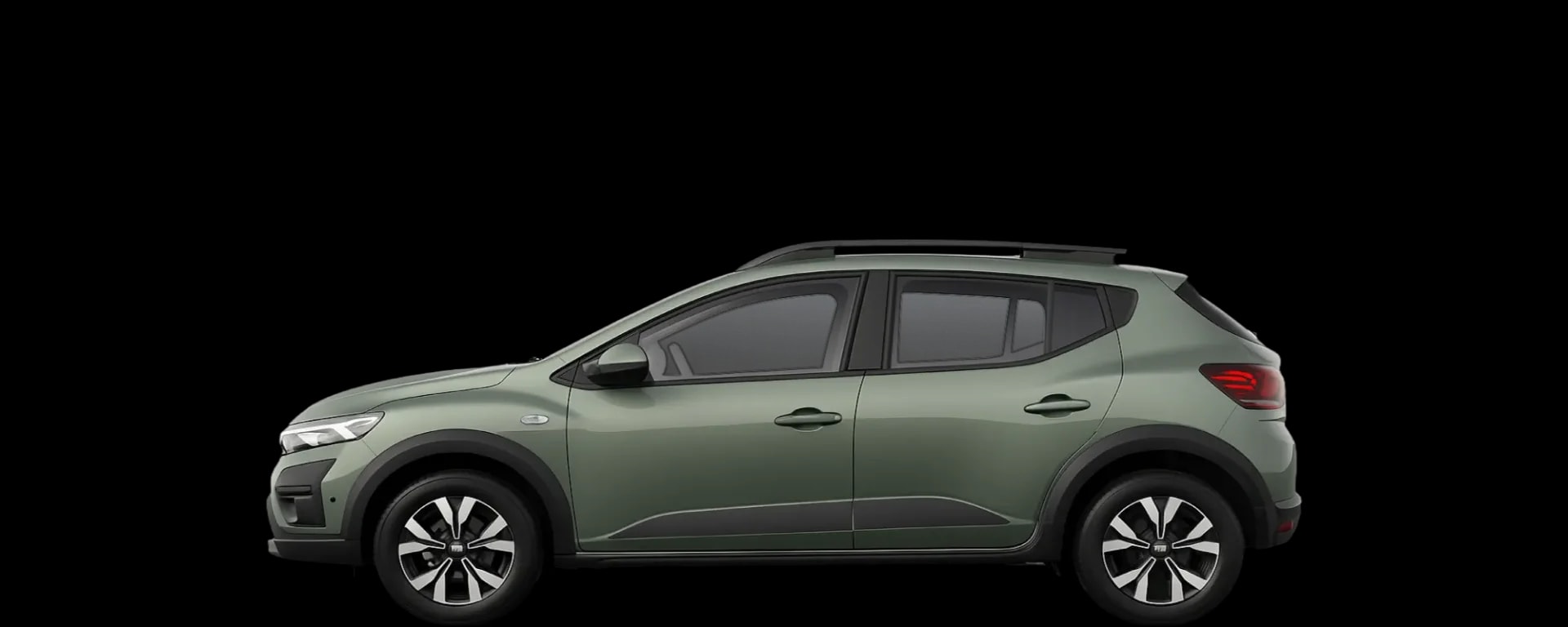 Side view of the 2020 Dacia Sandero Stepway