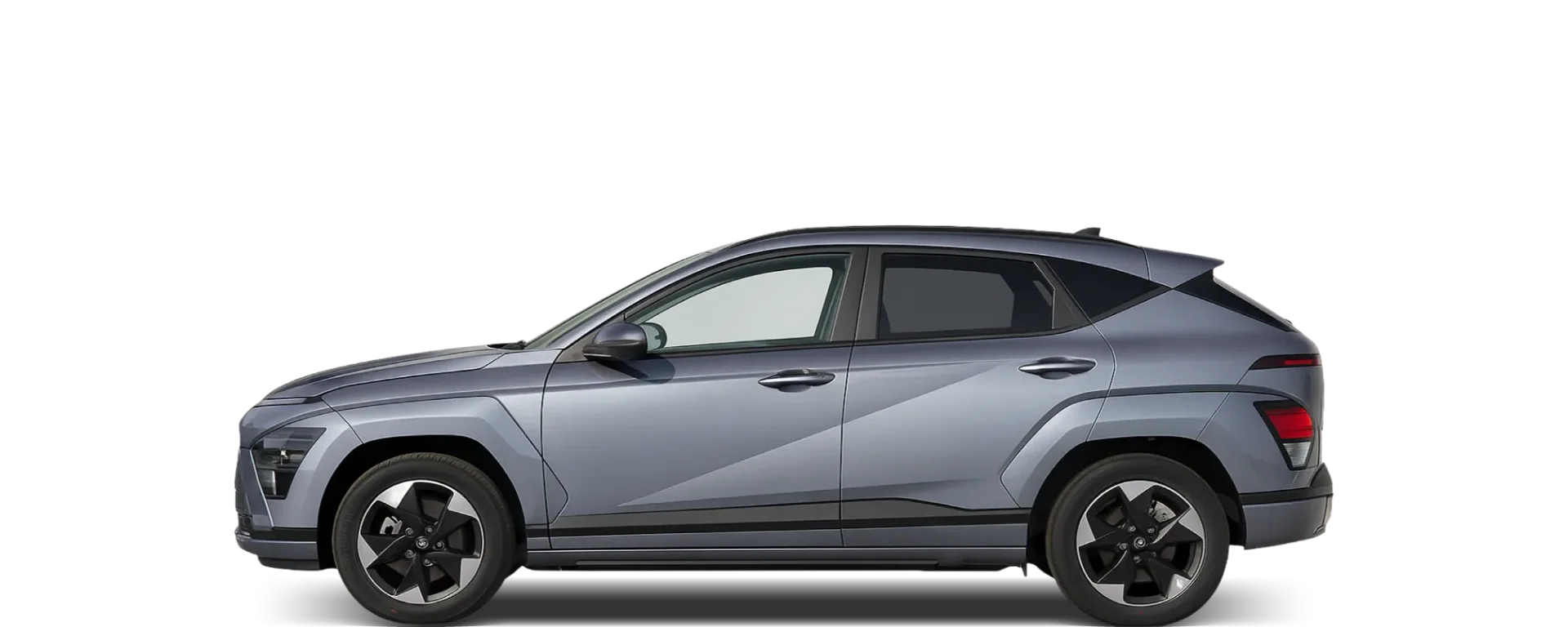 Side view of the 2023 Hyundai Kona Electric