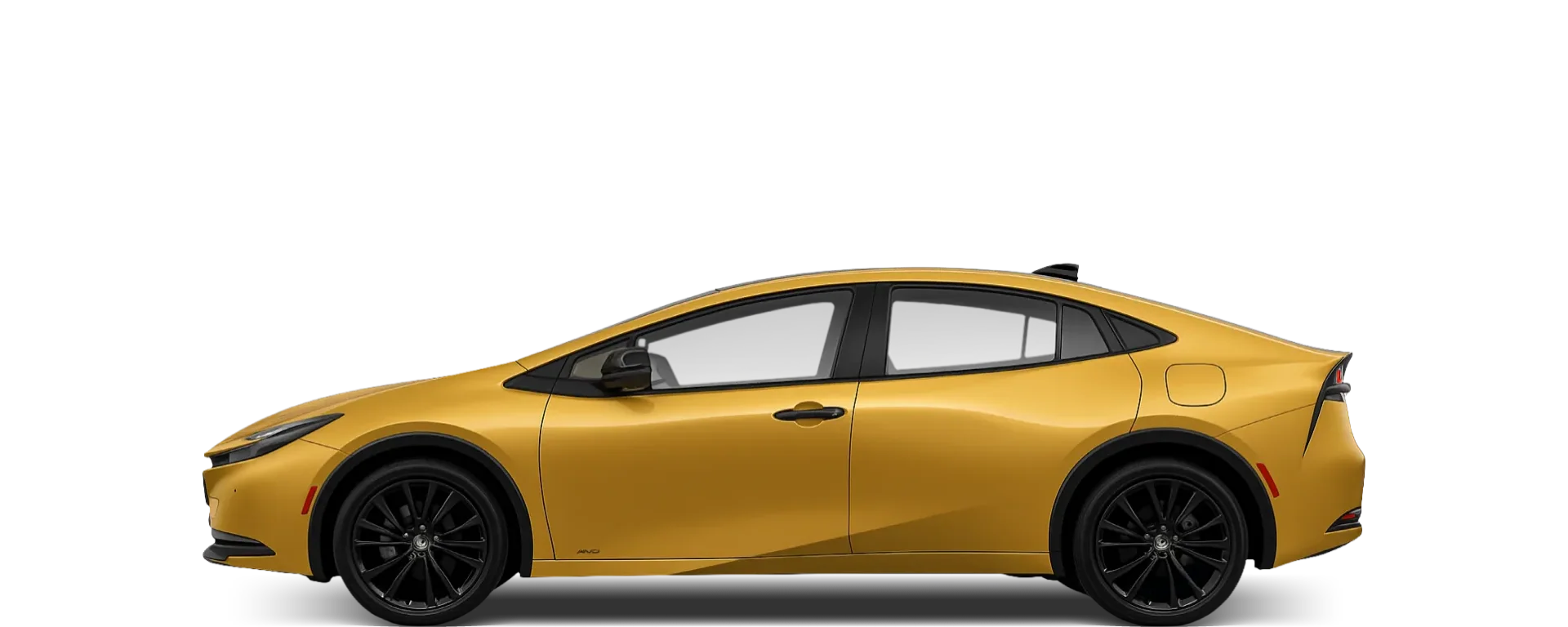 Side view of the 2022 Toyota Prius