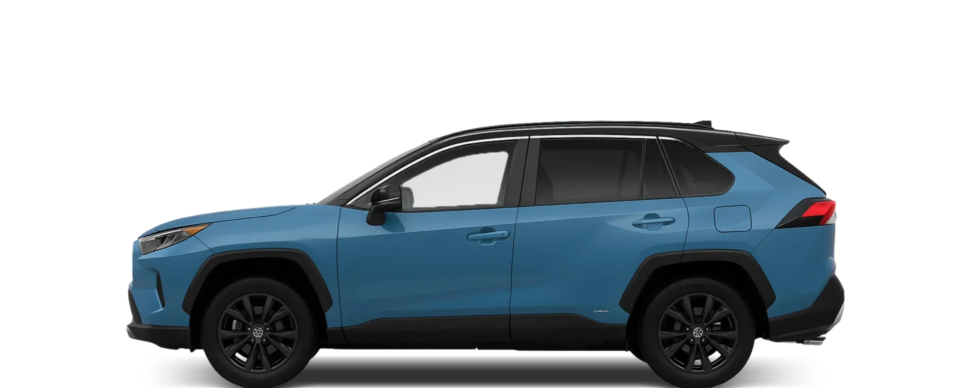 Side view of the 2021 Toyota RAV4