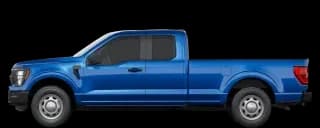 Side view of the 2024 Ford F-150 SuperCab 6-1/2 4x2
