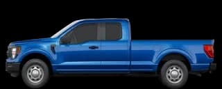 Side view of the 2024 Ford F-150 SuperCab 6-1/2 4x4