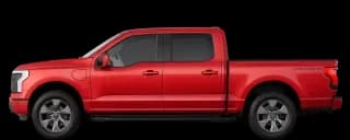 Side view of the 2022 Ford F-150 Lightning