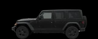 Side view of the 2017 Jeep Wrangler Unlimited