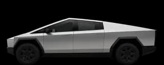 Side view of the 2023 Tesla Cybertruck