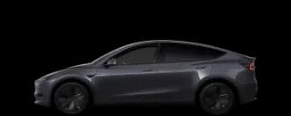 Side view of the 2020 Tesla Model Y