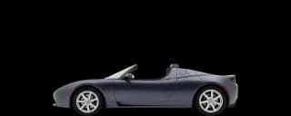 Side view of the 2008 Tesla Roadster