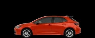 Side view of the 2023 Toyota Corolla Hatchback