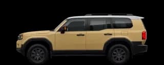 Side view of the 2021 Toyota Land Cruiser