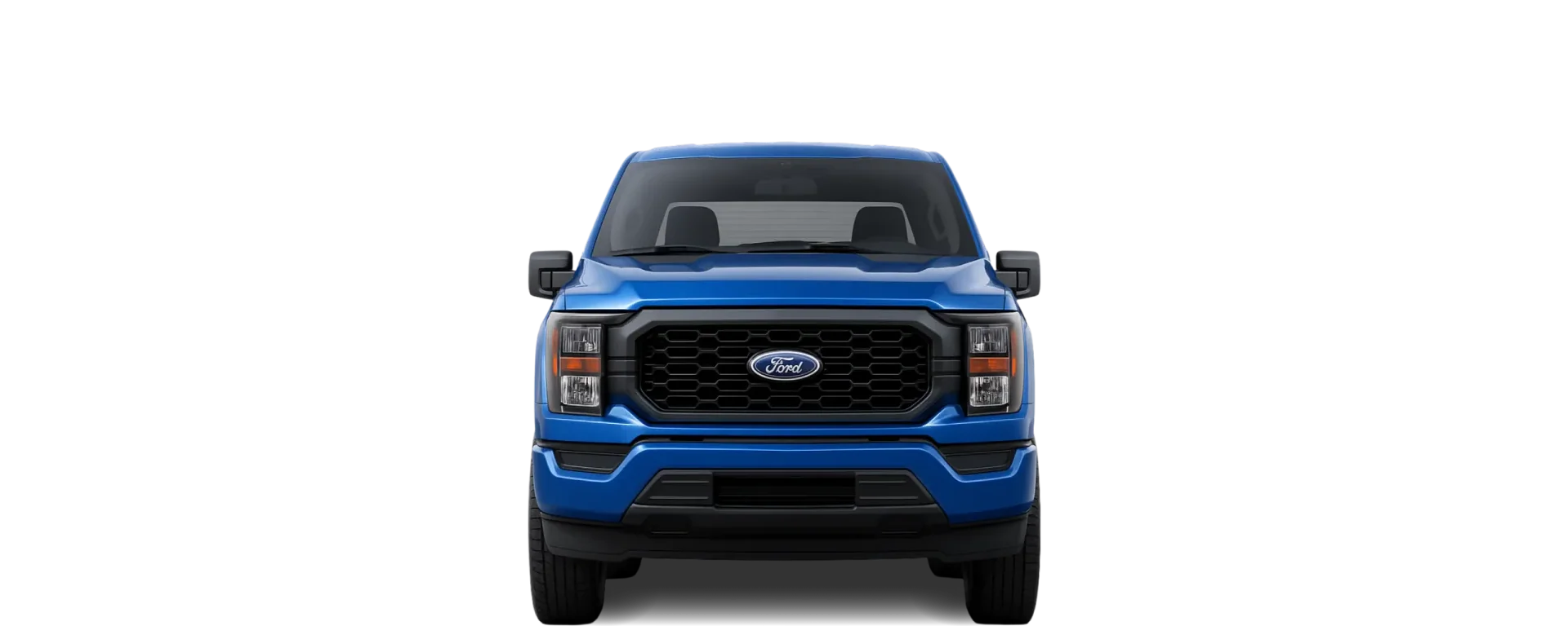 Front view of the 2024 Ford F‑150 Regular Cab 6.5ft bed 4x2