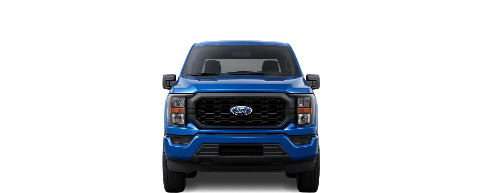 Front view of the 2024 Ford F‑150 SuperCrew 6.5ft bed 4x2