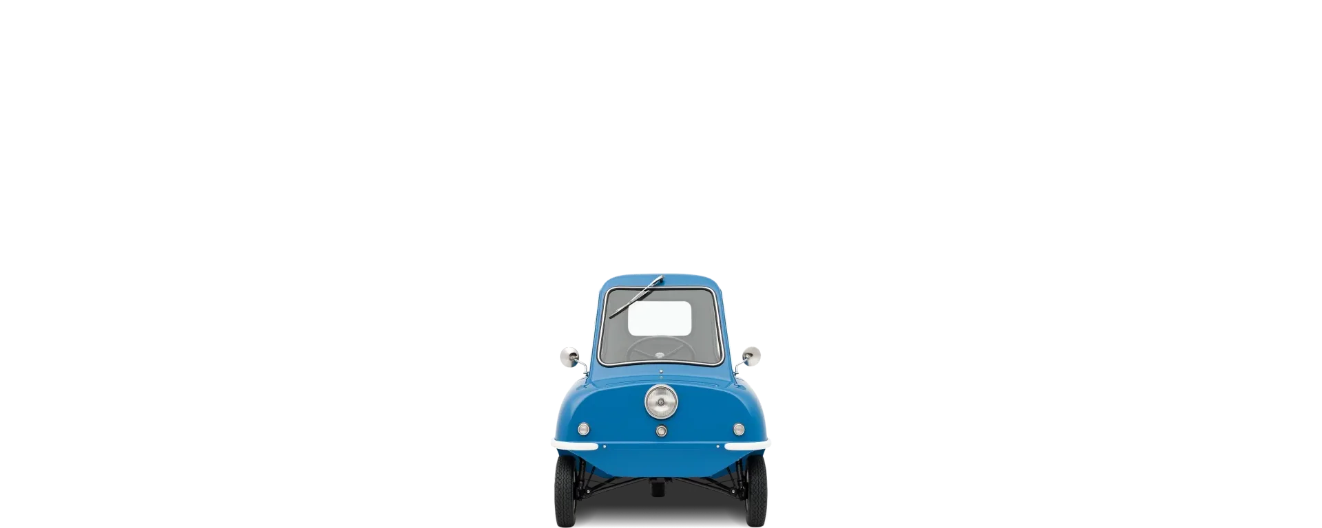 Front view of the 1962 Peel P50