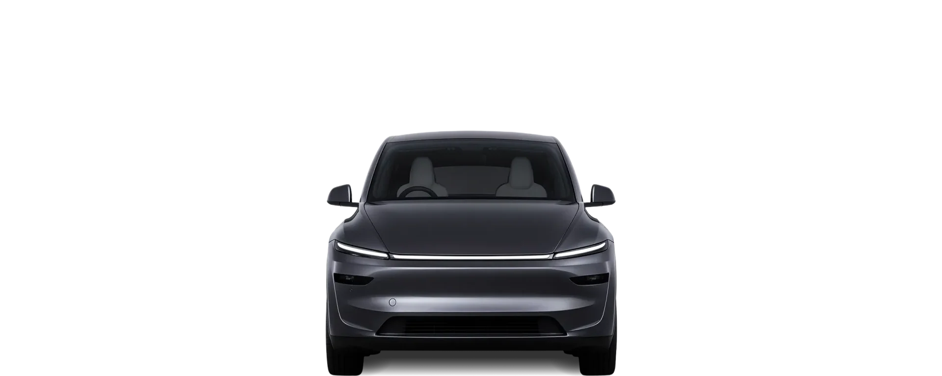 Front view of the 2020 Tesla Model Y