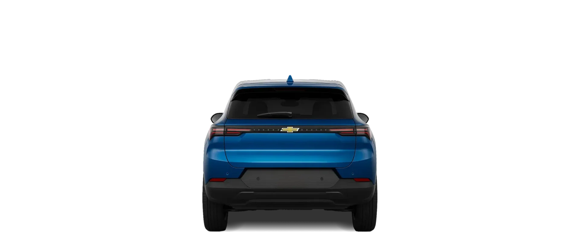Rear view of the 2024 Chevrolet Equinox EV