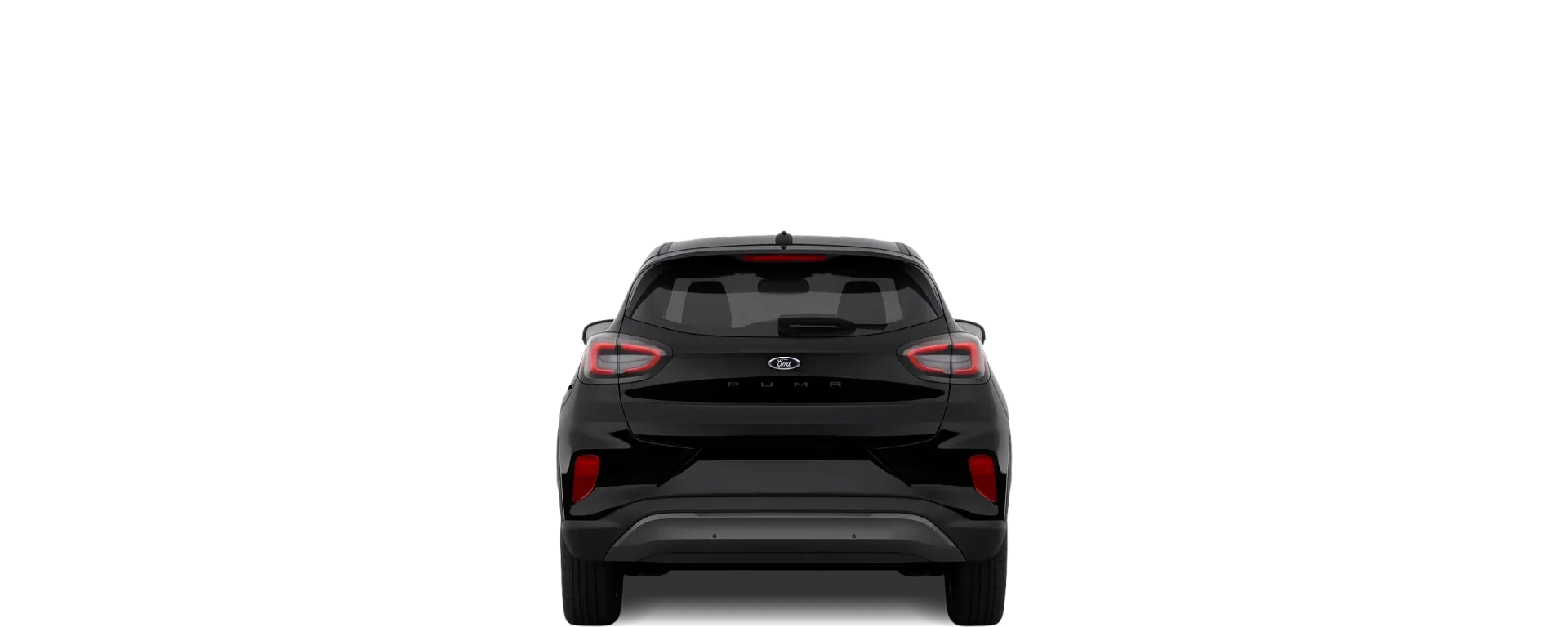 Rear view of the 2024 Ford Puma