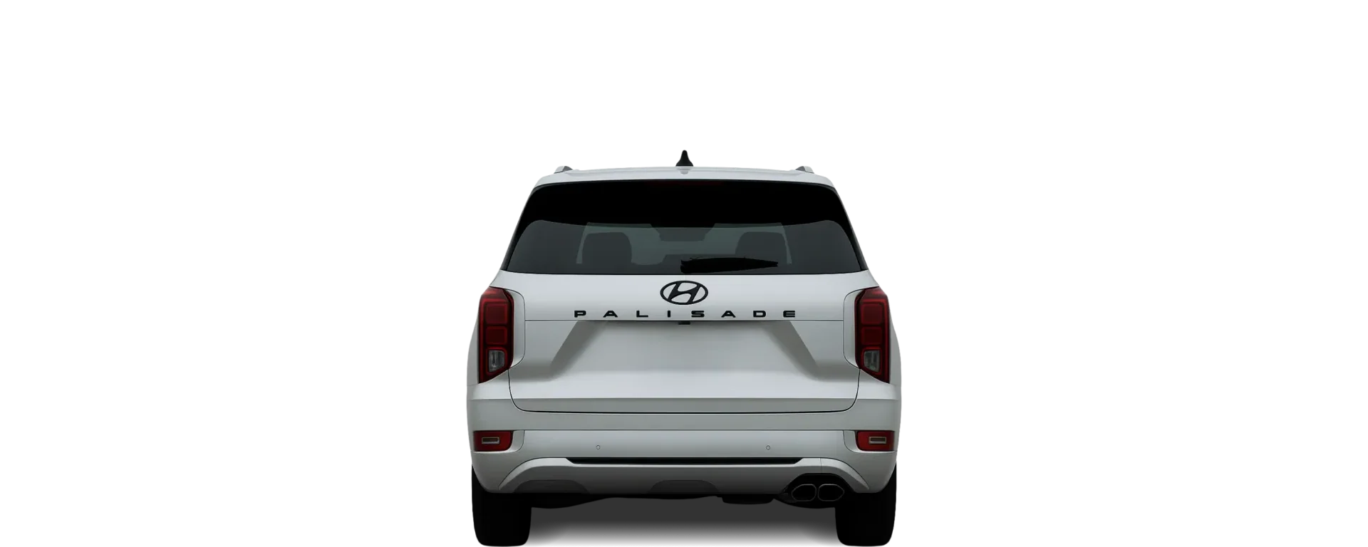 Rear view of the 2023 Hyundai Palisade
