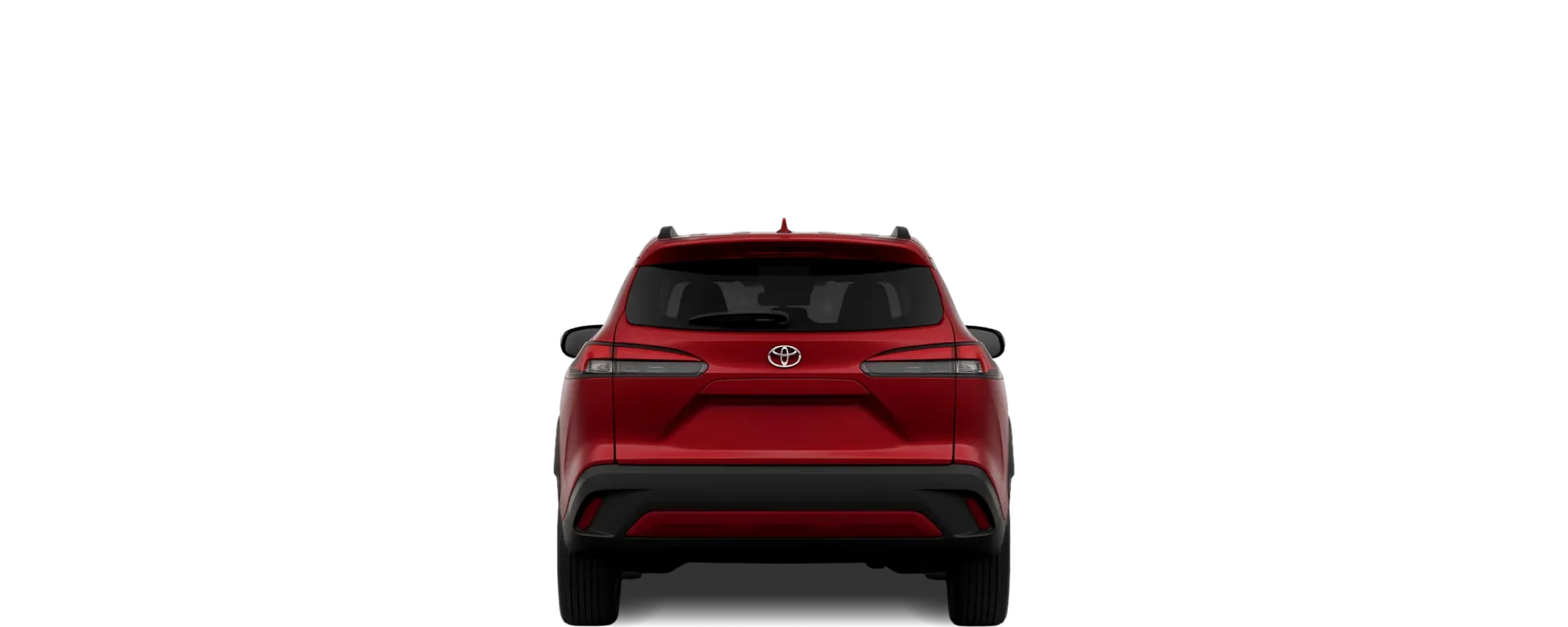 Rear view of the 2025 Toyota Corolla Cross