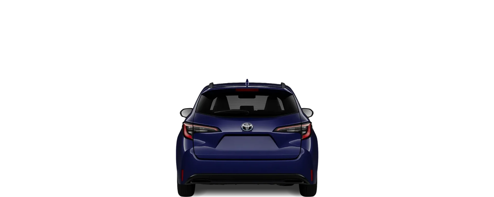 Rear view of the 2023 Toyota Corolla Touring Sports