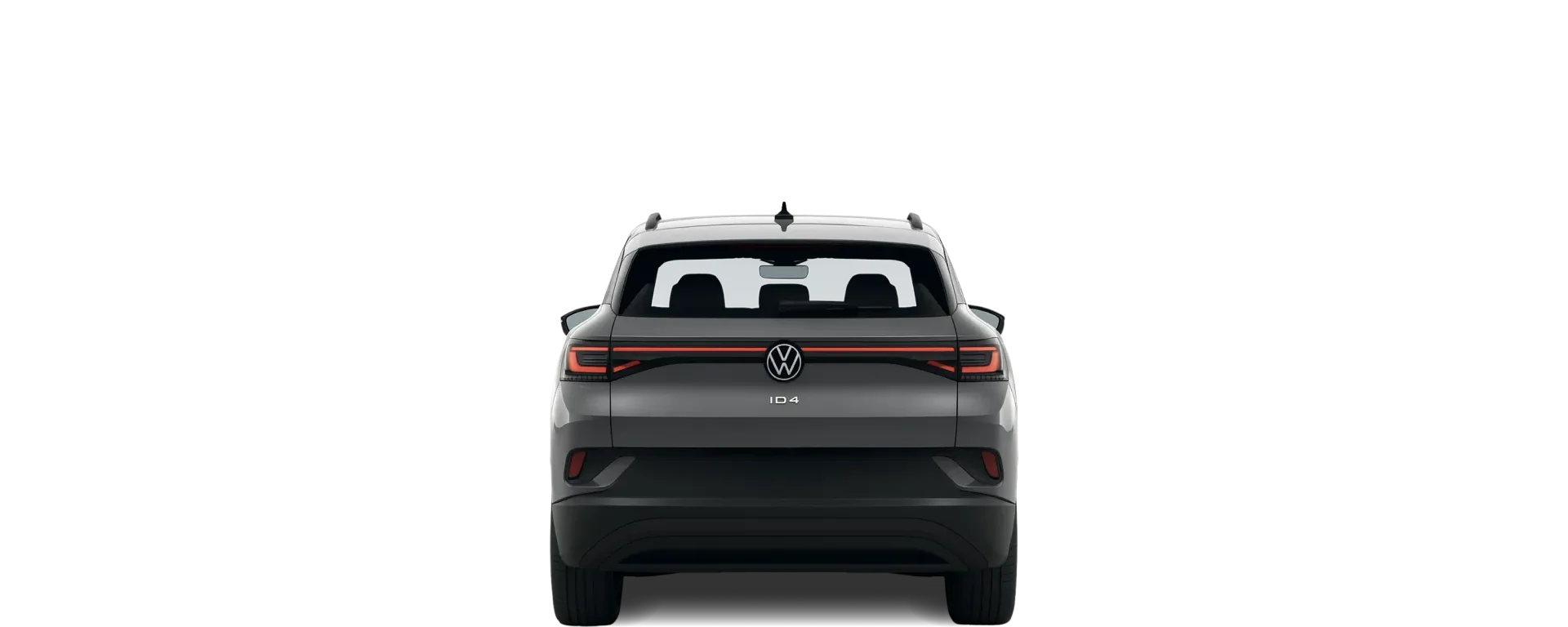 Rear view of the 2021 Volkswagen ID.4