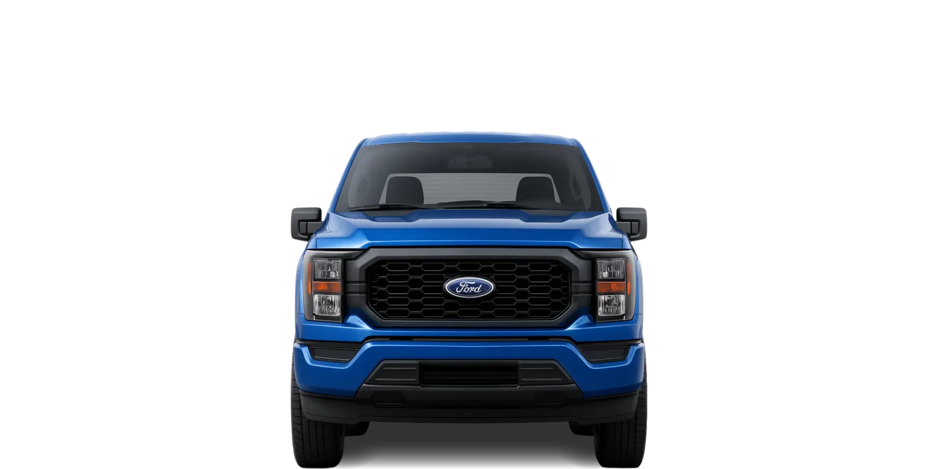 Front view of the 2024 Ford F‑150 Regular Cab 6.5ft bed 4x2