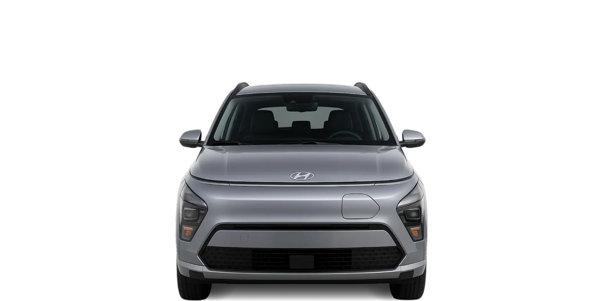 Front view of the 2024 Hyundai Kona Electric