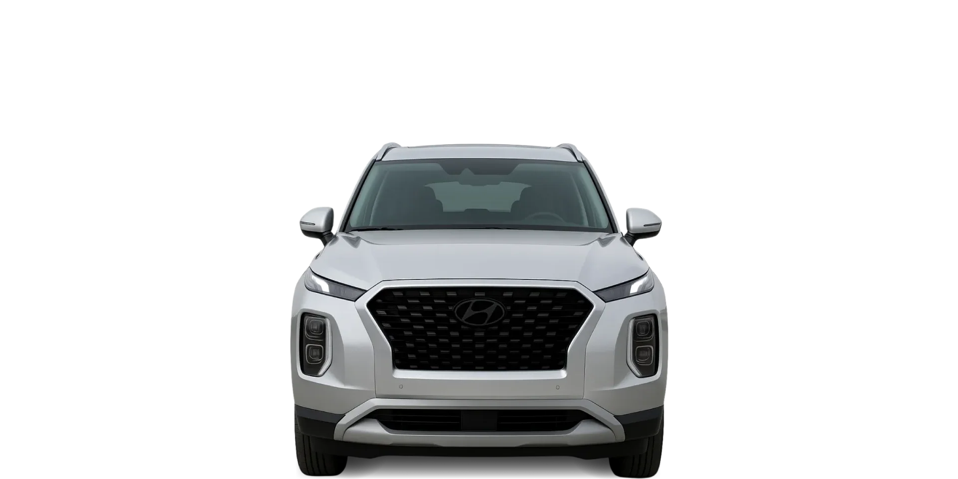 Front view of the 2023 Hyundai Palisade