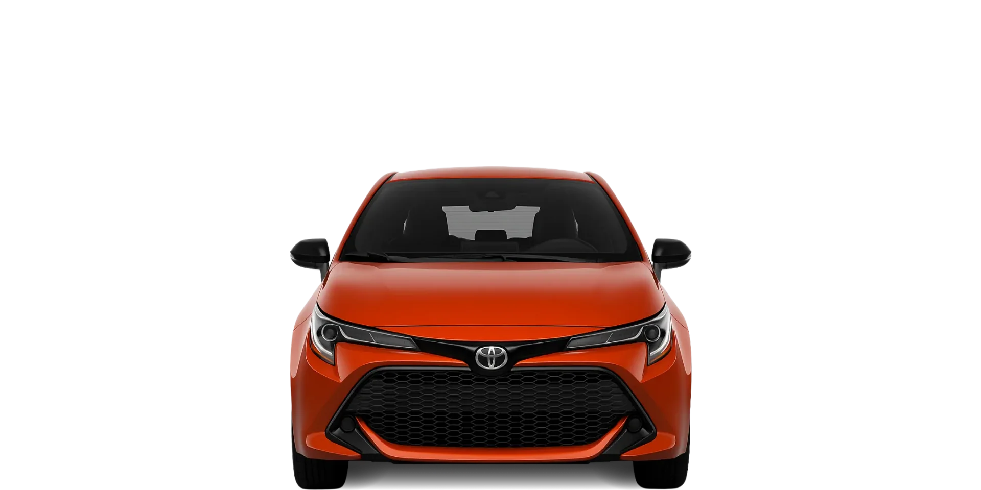 Front view of the 2023 Toyota Corolla Hatchback