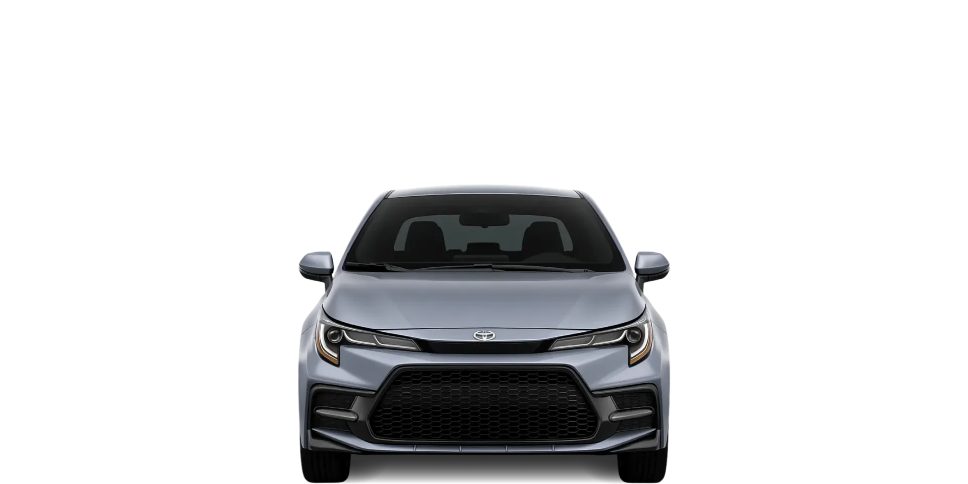 Front view of the 2023 Toyota Corolla Sedan