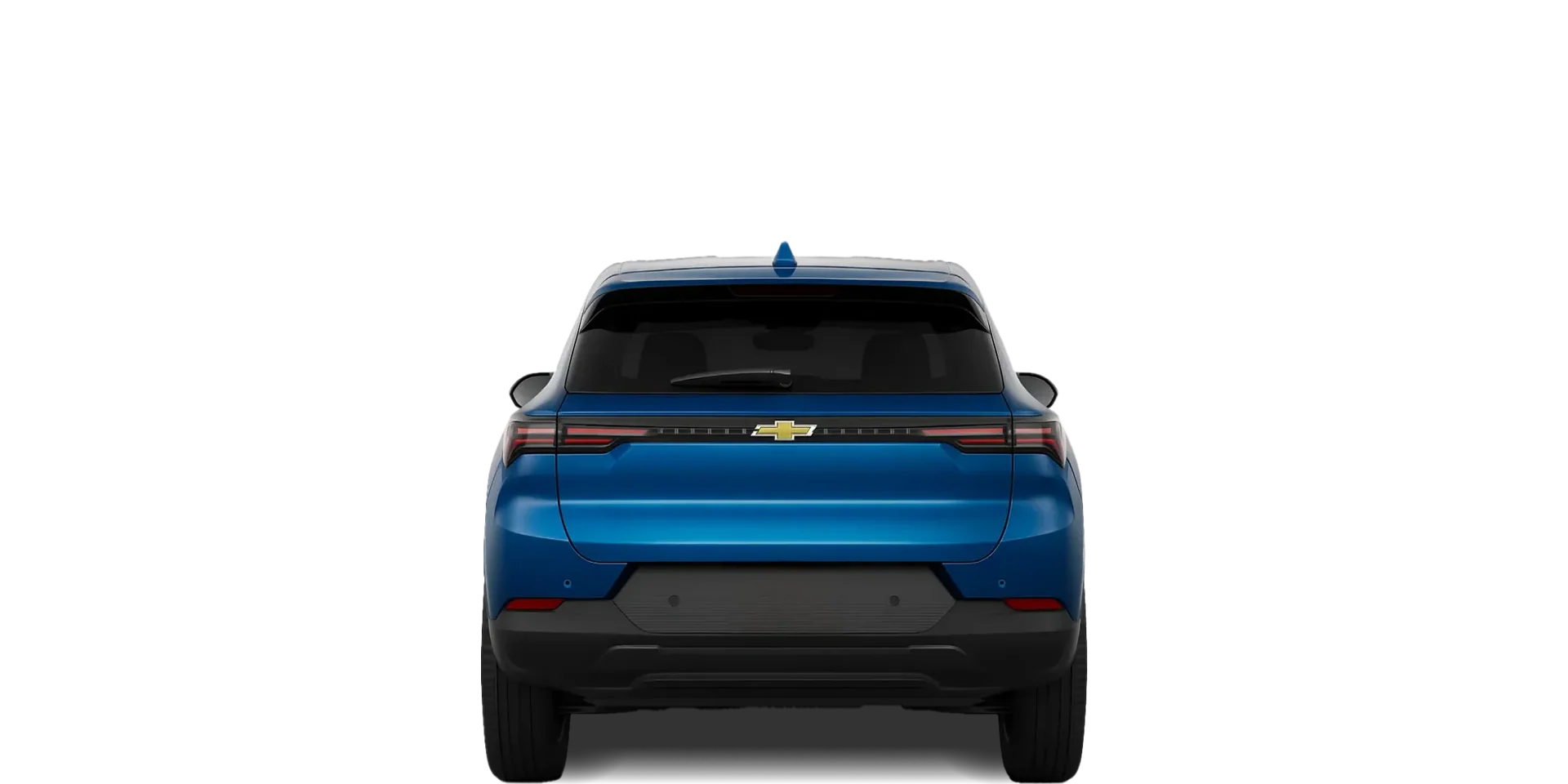 Rear view of the 2024 Chevrolet Equinox EV