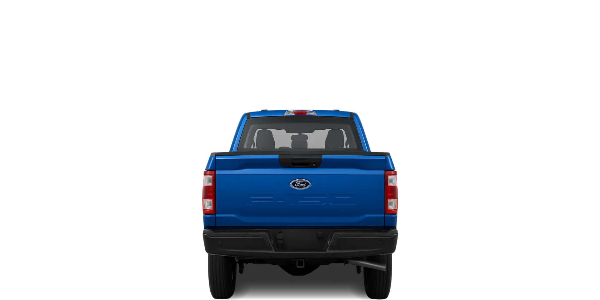 Rear view of the 2024 Ford F‑150 SuperCrew 6.5ft bed 4x4