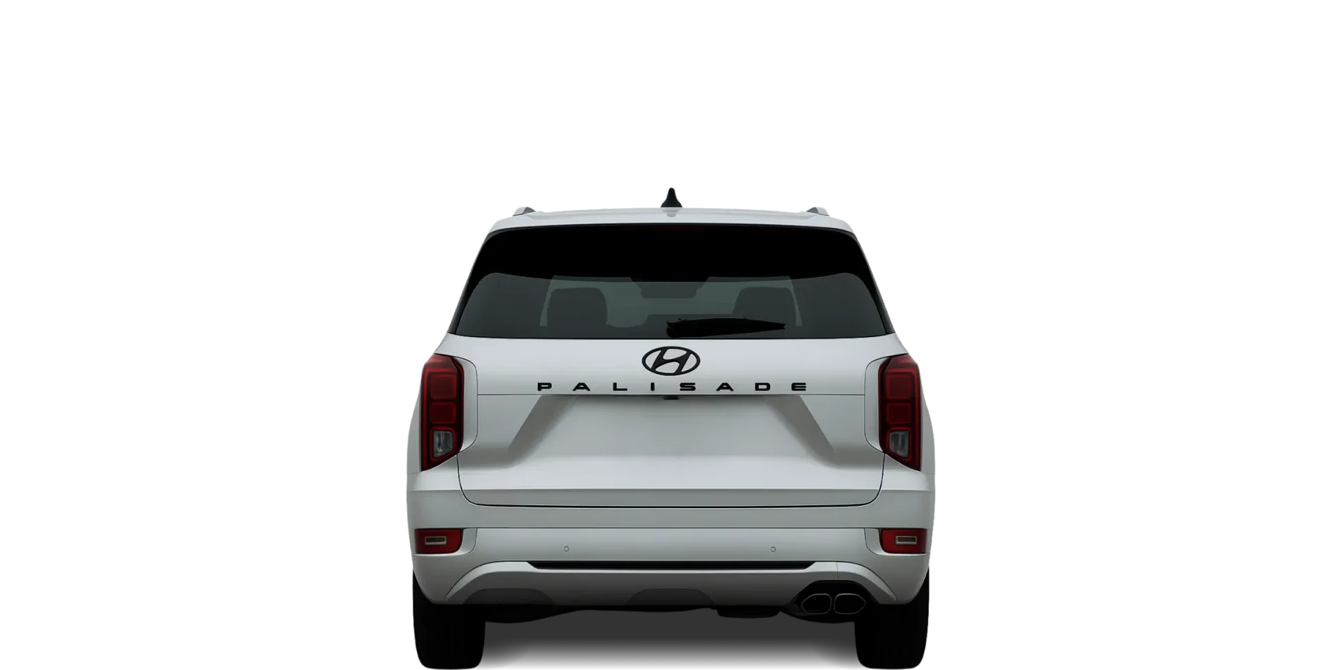 Rear view of the 2023 Hyundai Palisade