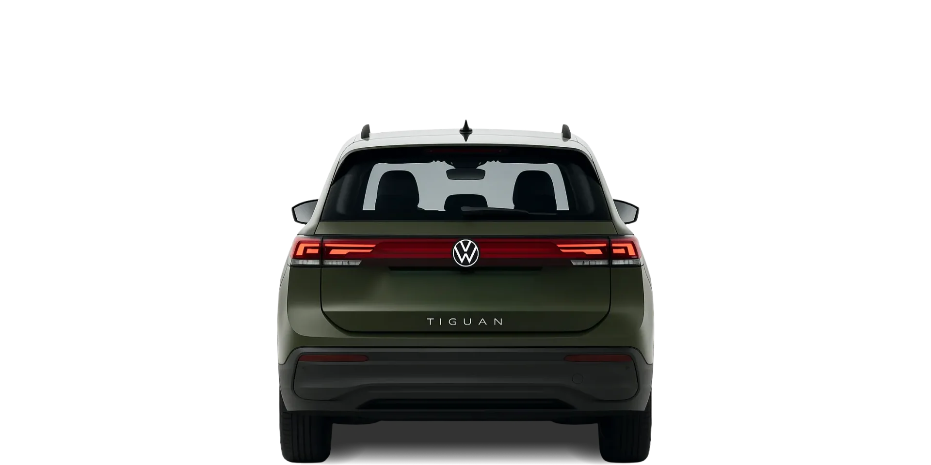Rear view of the 2024 Volkswagen Tiguan