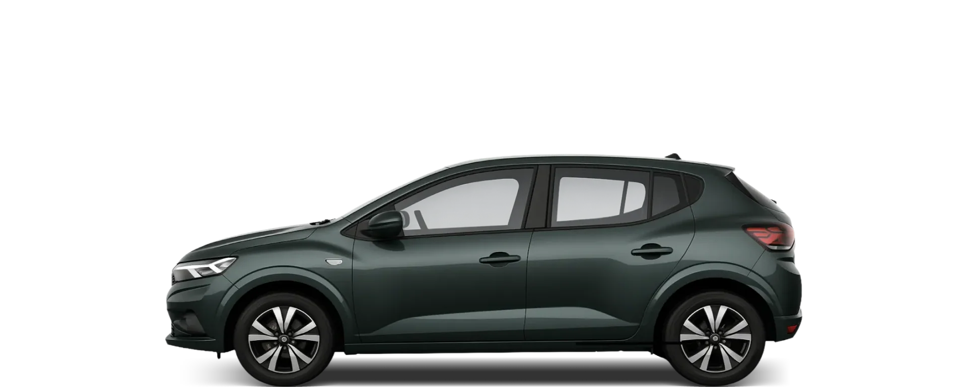 Side view of the 2020 Dacia Sandero