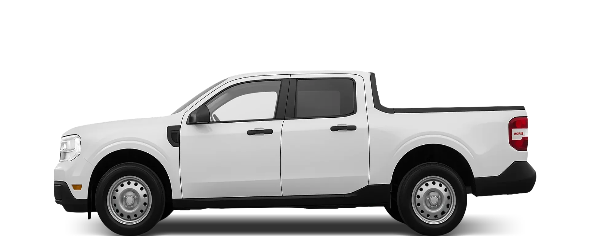 Side view of the 2022 Ford Maverick