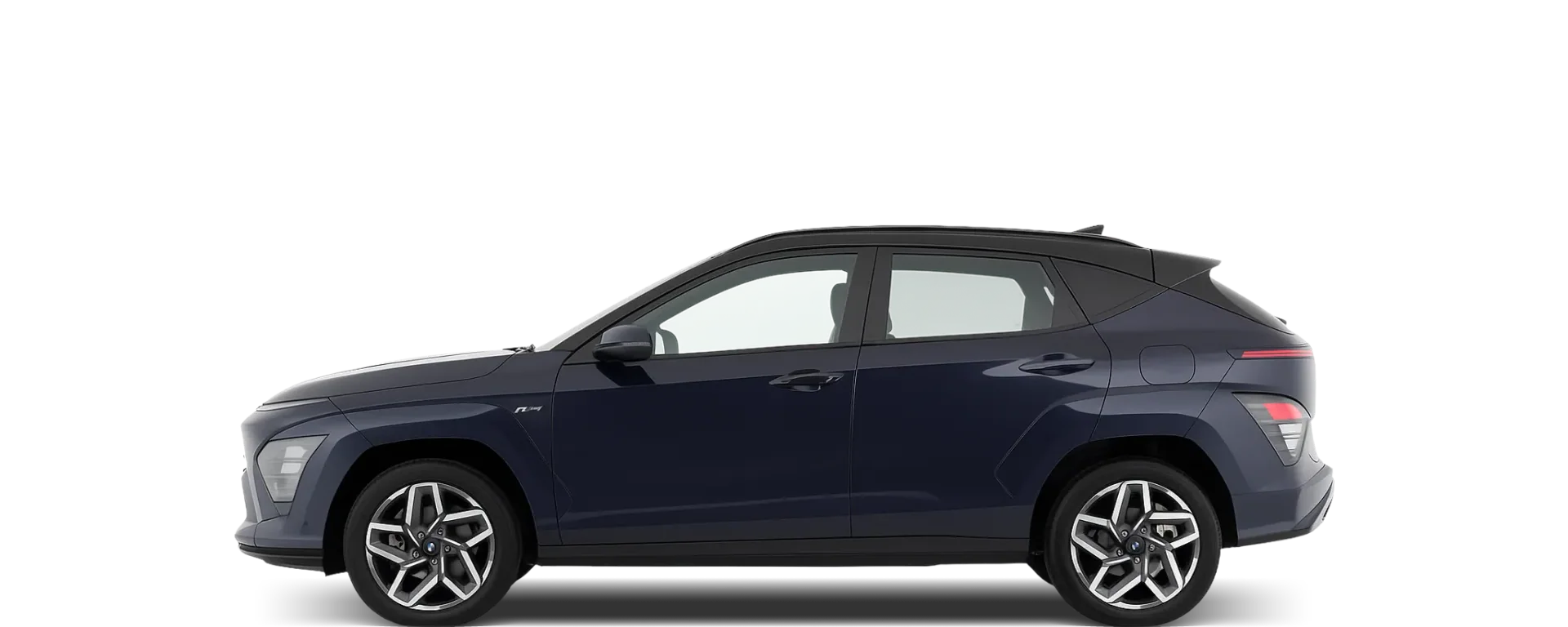 Side view of the 2023 Hyundai Kona