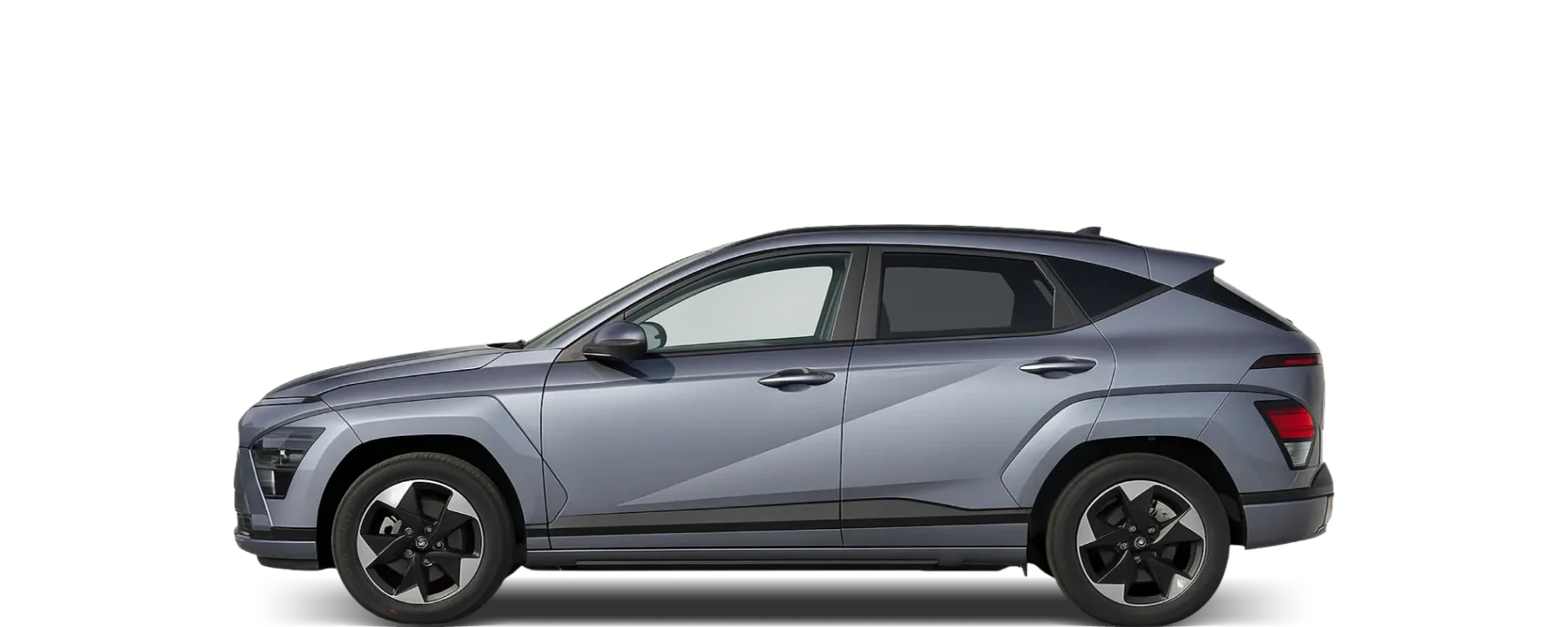 Side view of the 2024 Hyundai Kona Electric