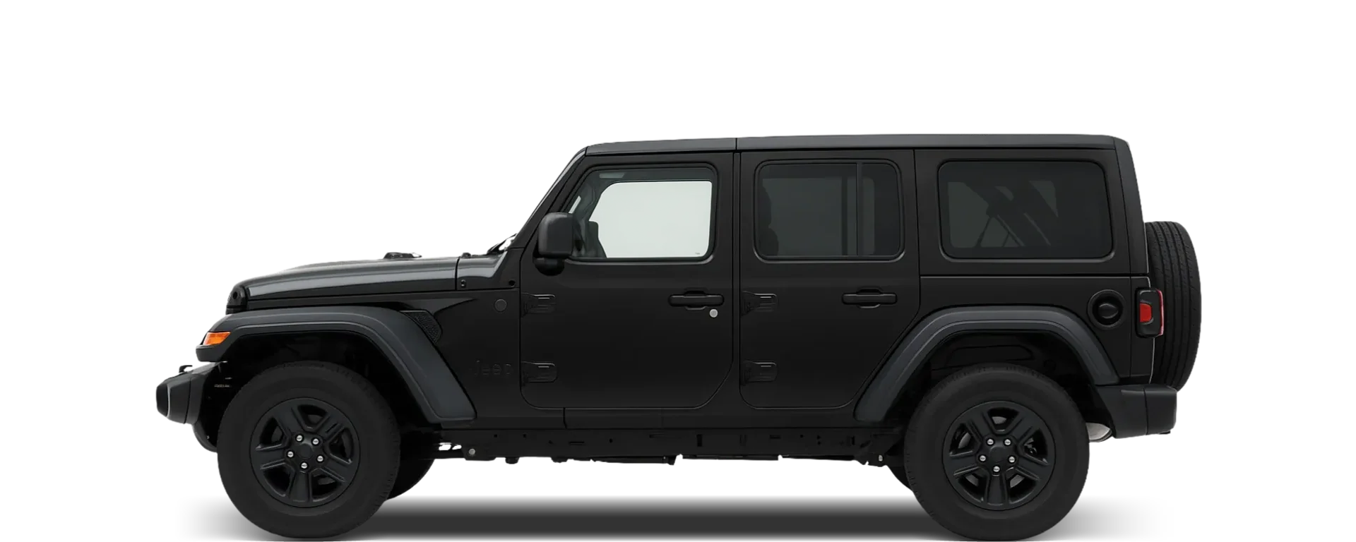 Side view of the 2018 Jeep Wrangler Unlimited