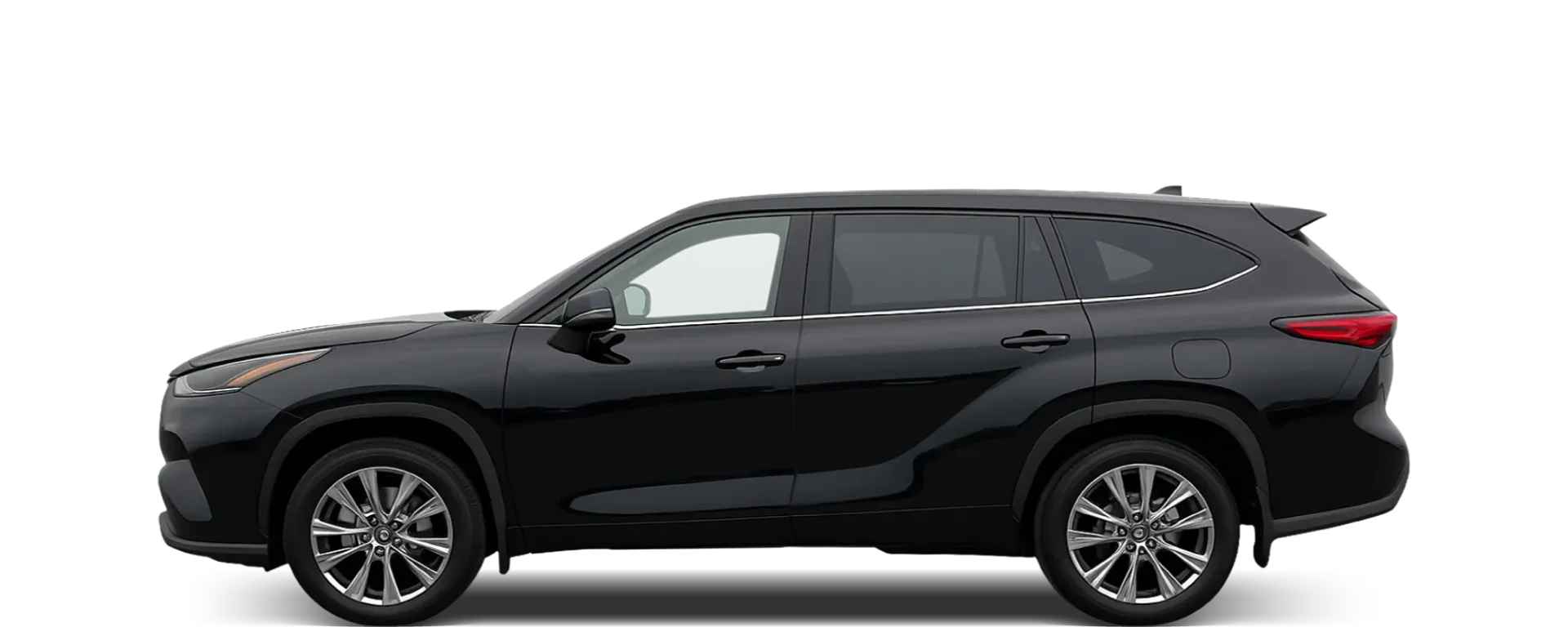 Side view of the 2020 Toyota Highlander