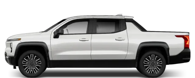 Side view of the 2024 Chevrolet Silverado EV