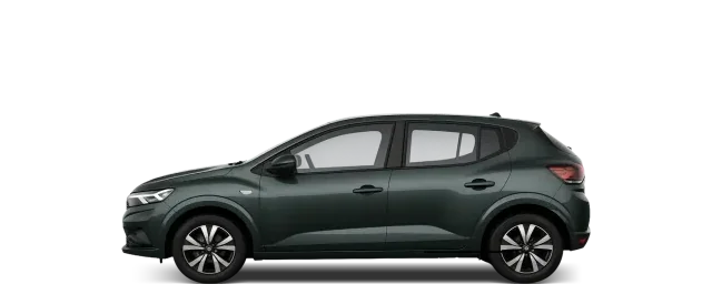 Side view of the 2020 Dacia Sandero