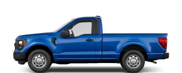 Side view of the 2024 Ford F‑150 Regular Cab 6.5ft bed 4x2