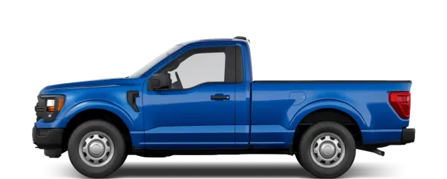 Side view of the 2024 Ford F‑150 Regular Cab 6.5ft bed 4x4