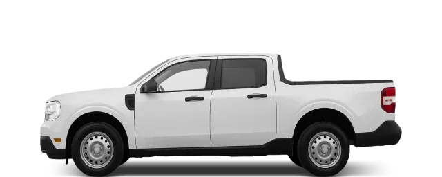 Side view of the 2022 Ford Maverick