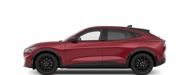 Side view of the 2021 Ford Mustang Mach‑E